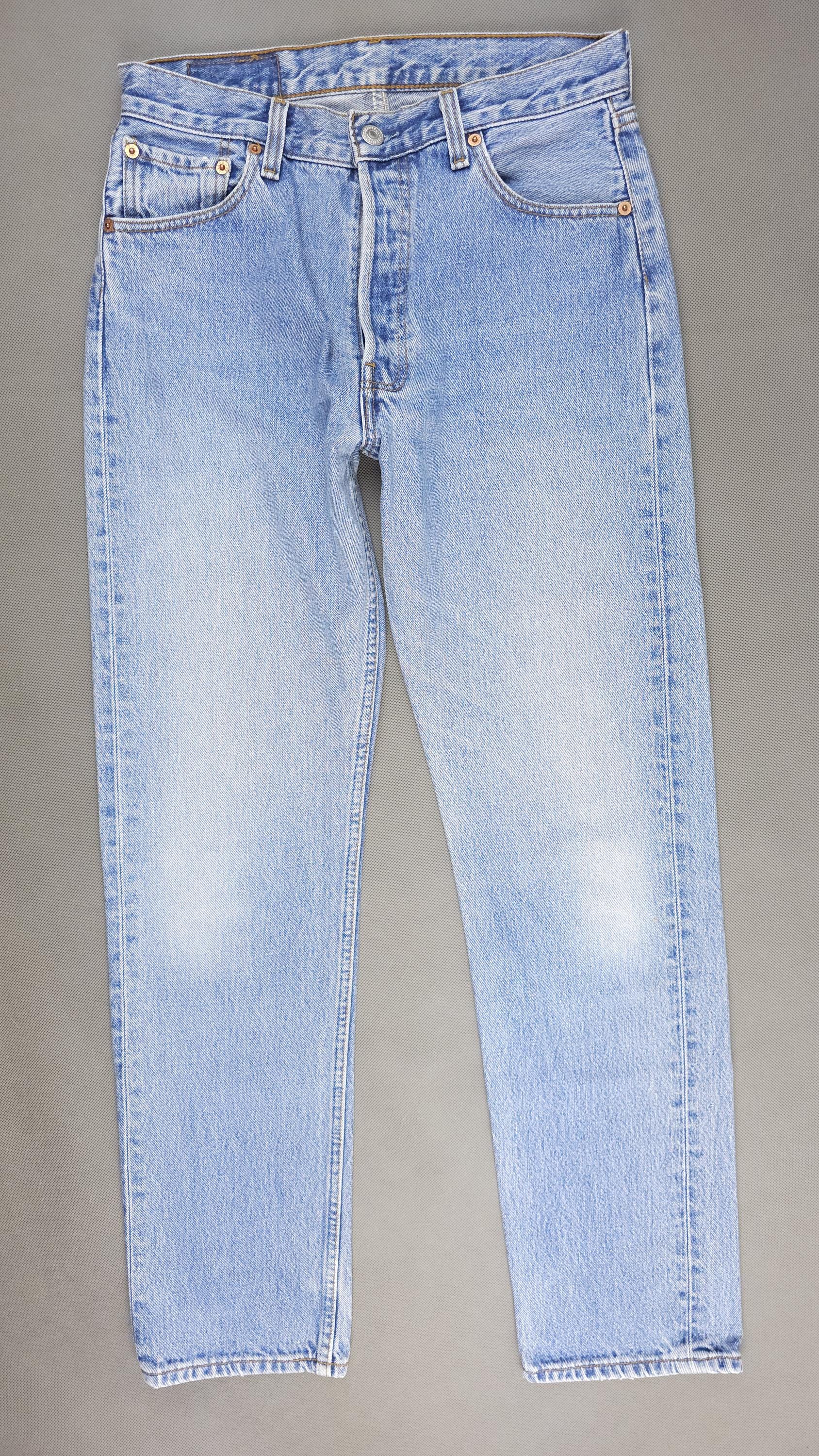 Levi's 501 W29 L31 Vintage Distressed Jeans Washed Stone Levi's 501 W29 L31 Vintage Distressed Jeans Washed Stone