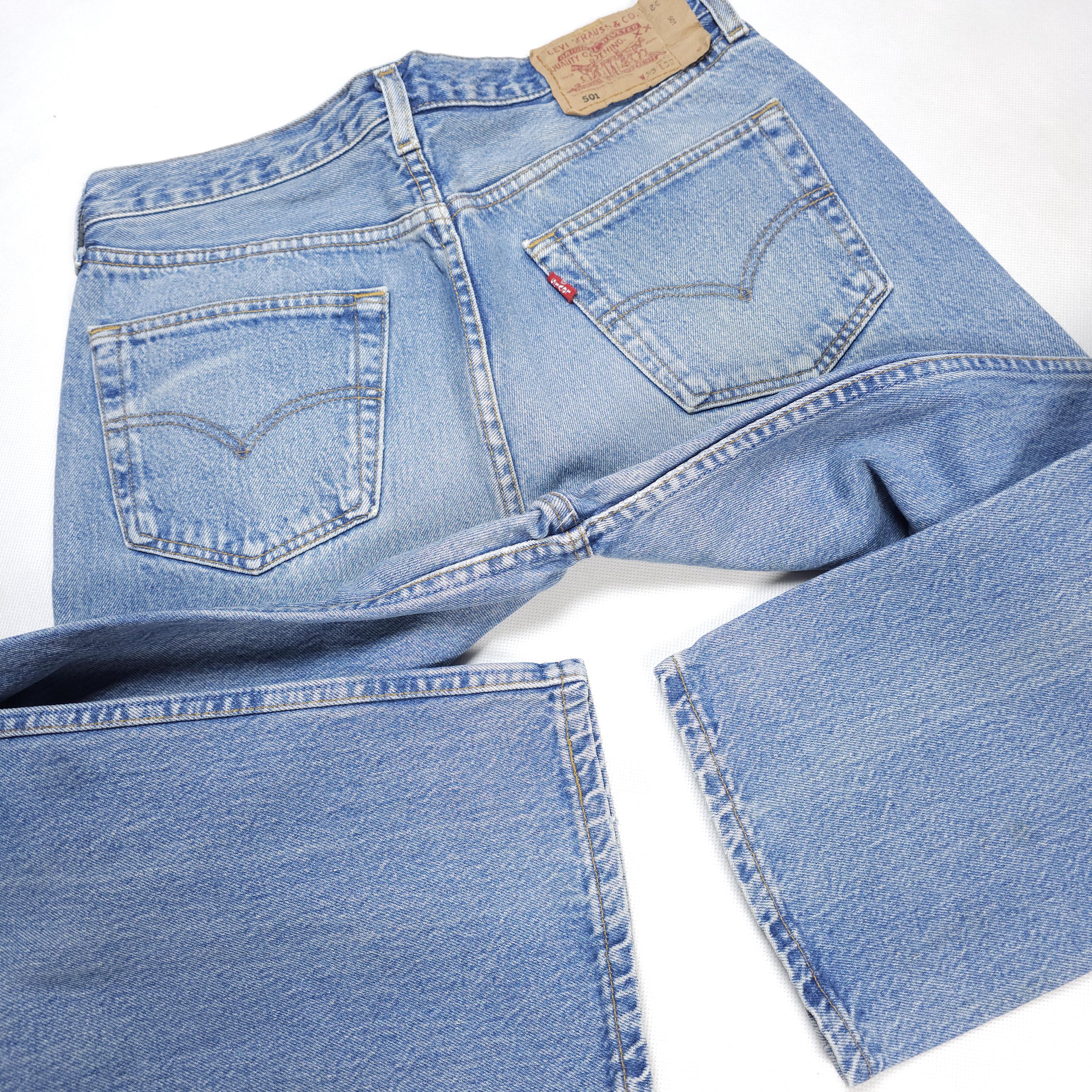 Vintage Levi's 501 W31,5 L32 Faded Jeans Levis 501 31/32 High Rise