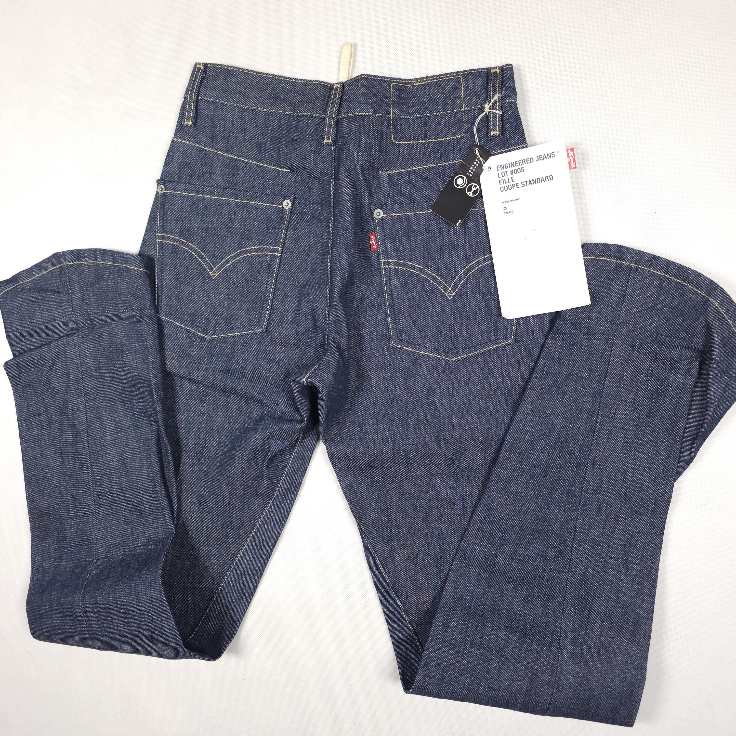 【W34 L32】00s europe levi's engineered Mens LEVIS Type 3 Engineered Jeans Dark Blue | W32 L32 – GPS Vintage
