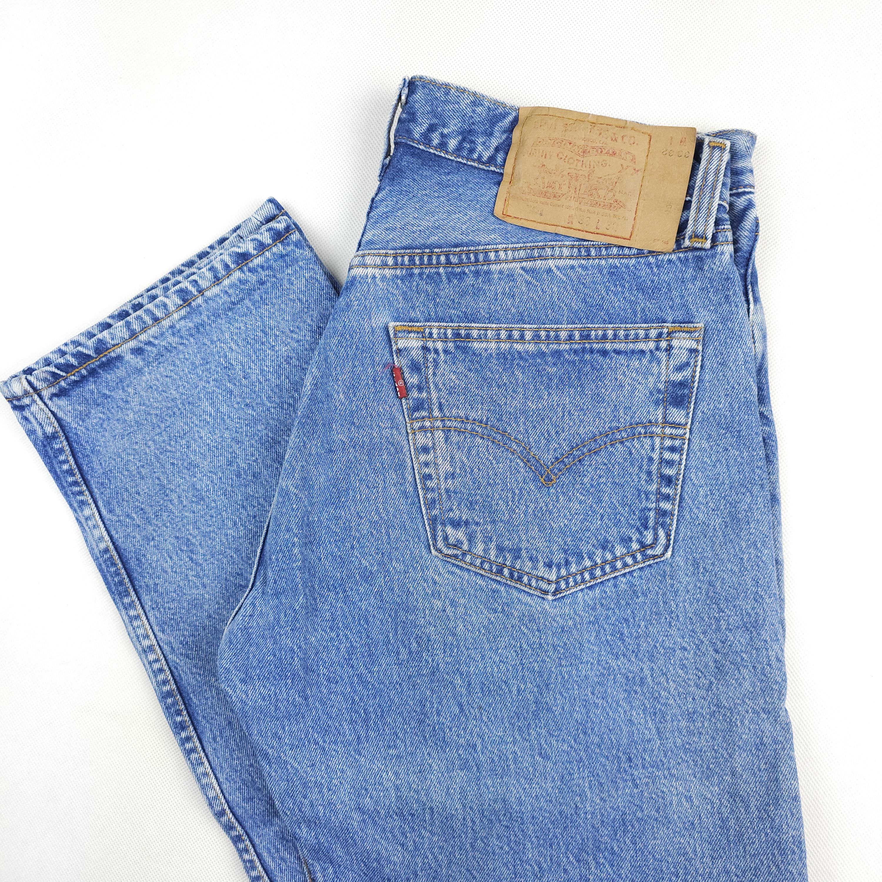 【Vintage】【ゴールデンサイズ】90s 米国製 501 W31 L36 良品 古着 Levi's リーバイス 501 デニム ジーンズ w31 L36 90s