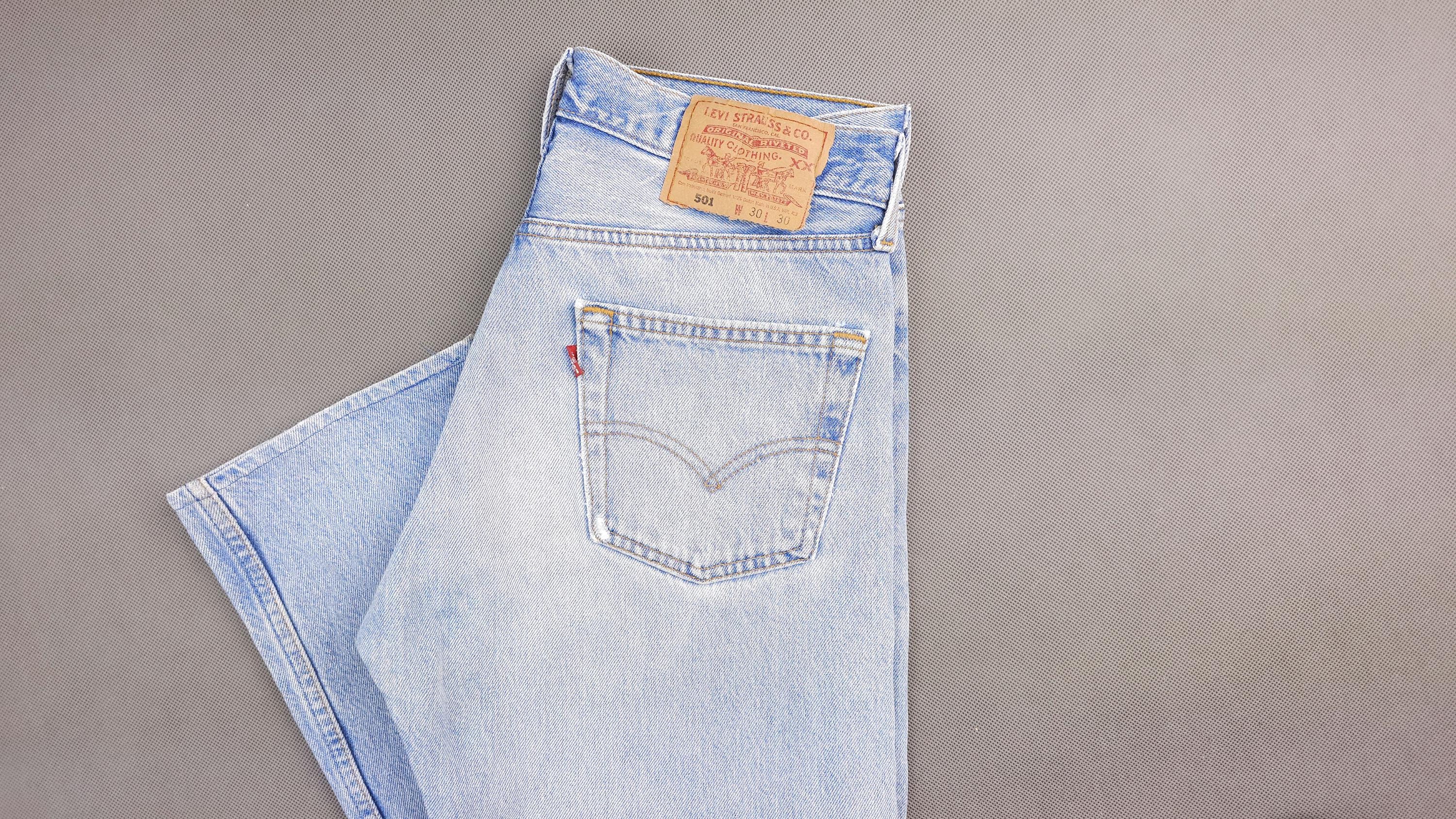Levis Taglia 30 Pantaloni A Cosa Corrisponde 29w 30l Taglia Jeans