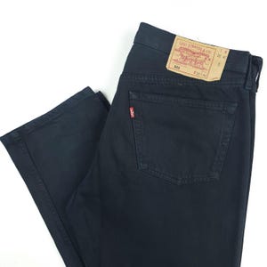 Vintage Levi's 501 W38 L32 black RARE Levis 501 black Men Women levi's 501 38x32 black USA Levis W38 L32 straight leg levis 501 waist 38
