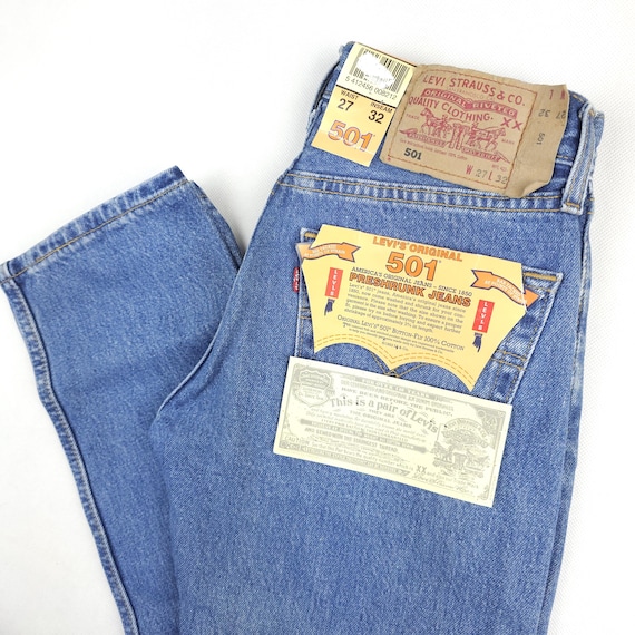 英国製 新品 リーバイス 501 ヴィンテージ デッドストック タグ付き