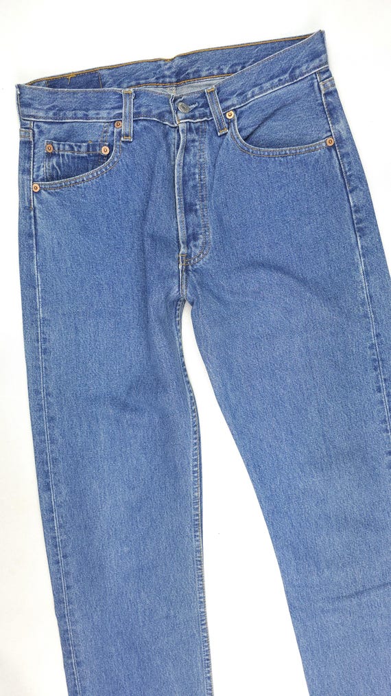 Vintage Levi's 501 W30 L31,5 Medium Blue Levis 501 Vtg Men Women