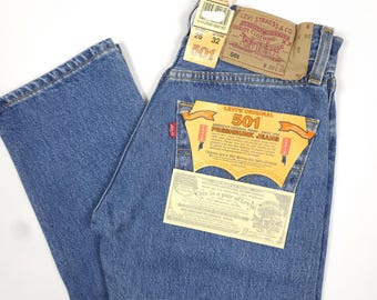96' Made in USA Levi's 501 W27 L32 Vintage Faded Jeans Levis 501