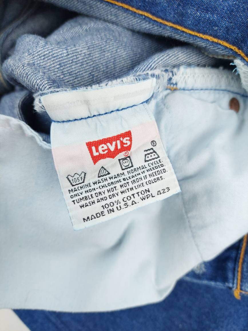 希少【80s】Levi's 501 USA製 ハチマル W29 L32　濃紺 VTG 80s Levi's 501. Made in USA. Red Line. W29 L32. Selvedge