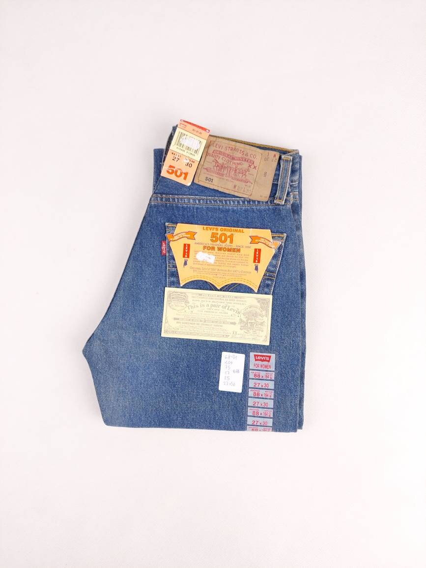 LEVI'S 501 e66後期W28 L30 オリジナル 501® Original Fit Lightweight Men's Jeans - Dark Wash