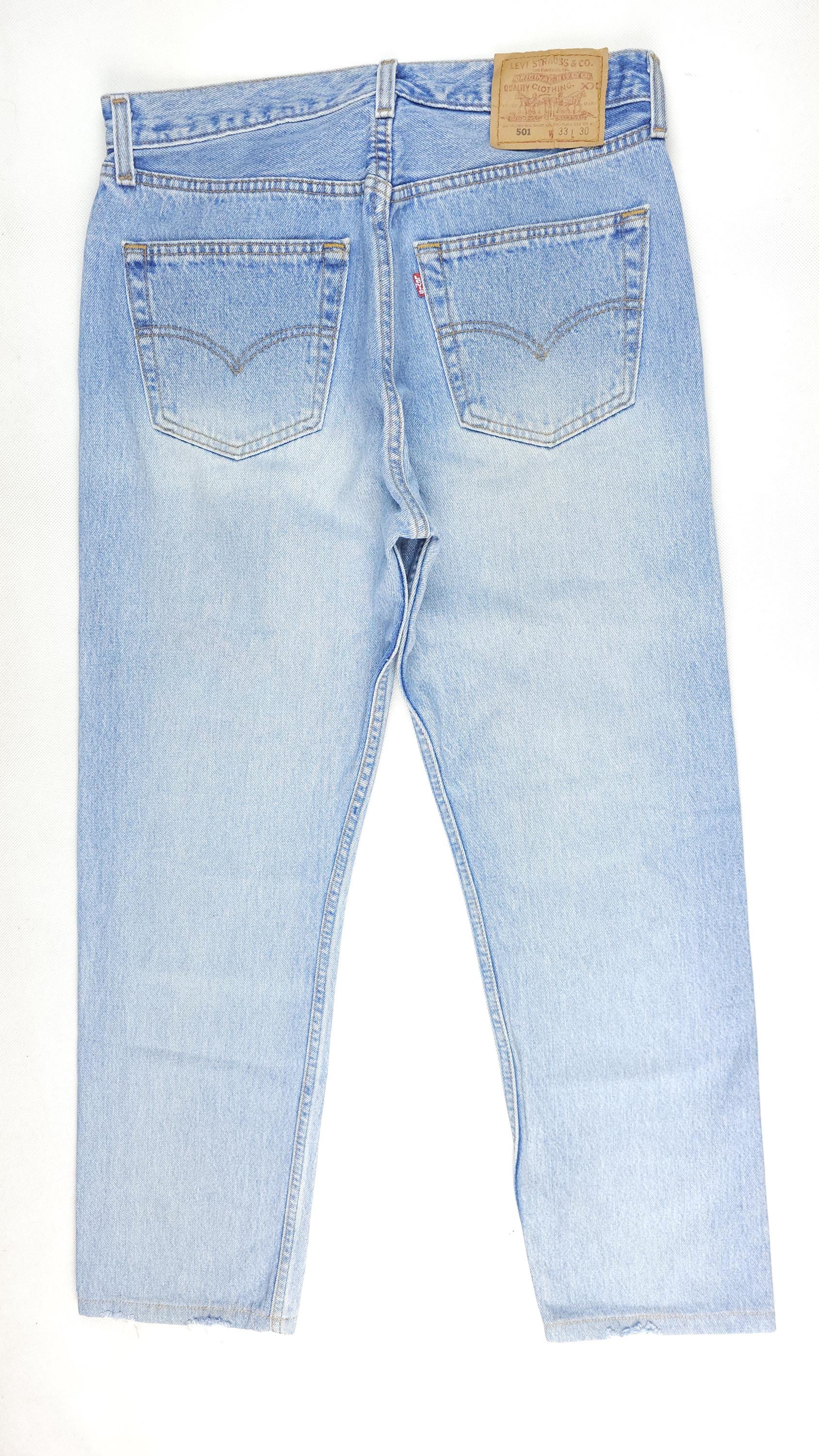 パンツ Levi's 501 Made in USA W31 Made in USA Vintage Levi's 501 W31 L28 Light Blue Jeans