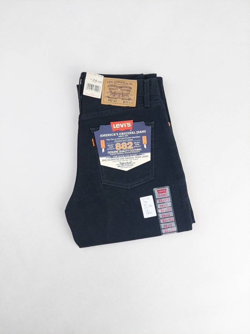 New Levis 882 Vintage Deadstock With Tags W28 L32 Actual Size