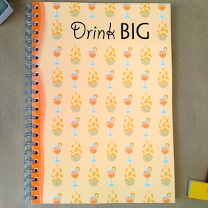 Notebook Drink BIG - formato A4