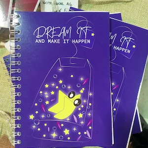 Notebook A6 stellina sogni