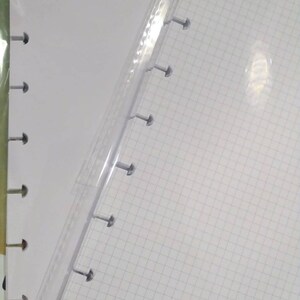 Ricarica fogli forati per rilegatura a fungo per notebook dischi