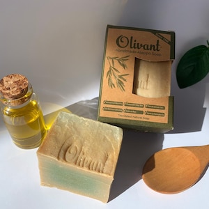 Aleppo Soap, 4 in 1 box with loofah gift