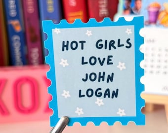 Hockey Romance sticker/ Briar University/ Booktok/ John Logan/ Off campus sticker