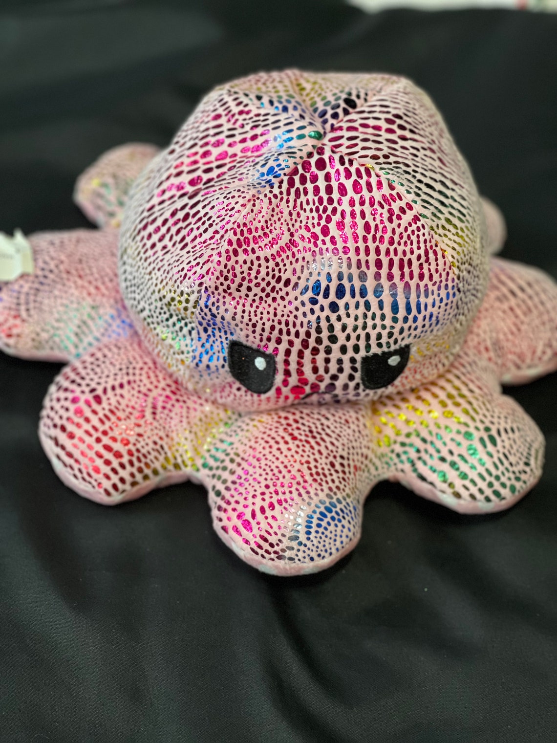 Giant Reversible Octopus Plushie Mood Toy Etsy