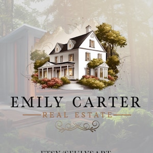Premade Real Estate Logo Design, Premade Logo Design, Realtor Logo, Real Estate Logo, Agent Logo