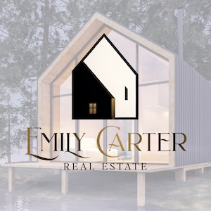 Premade Real Estate Logo Design, Premade Logo Design, Realtor Logo, Minimalist Real Estate Logo, Luxury Real Estate Logo