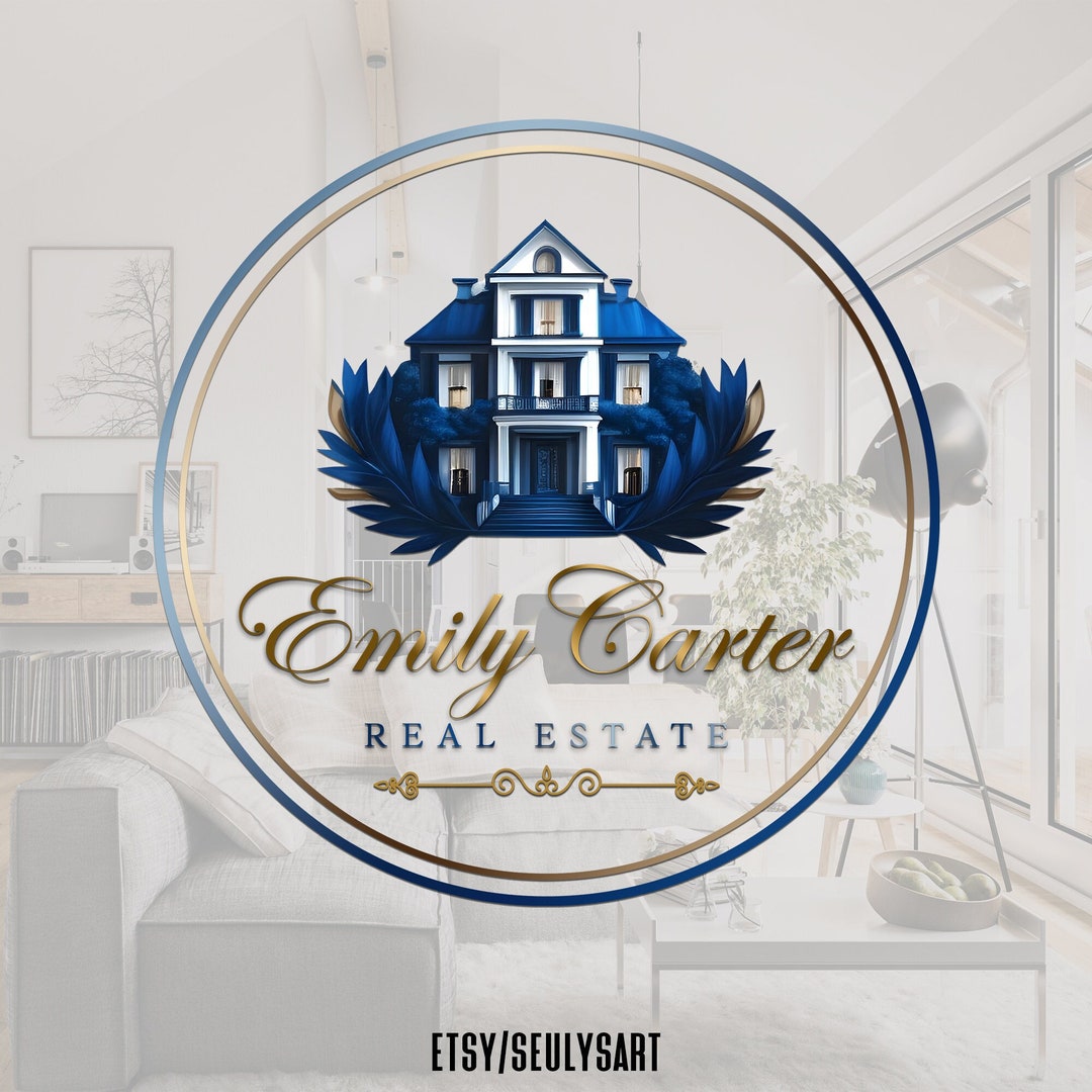 Premade Real Estate Logo Design, Premade Logo Design, Realtor Logo