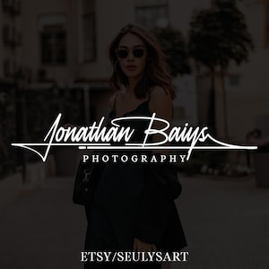 Benutzerdefinierte Signatur Logo-Design, personalisiertes Signatur Logo, handgeschriebenes Logo, Kalligraphie Signatur, Fotograf Logo