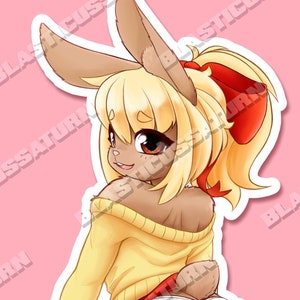 Bunny Butt - Vinyl Sticker - Mature
