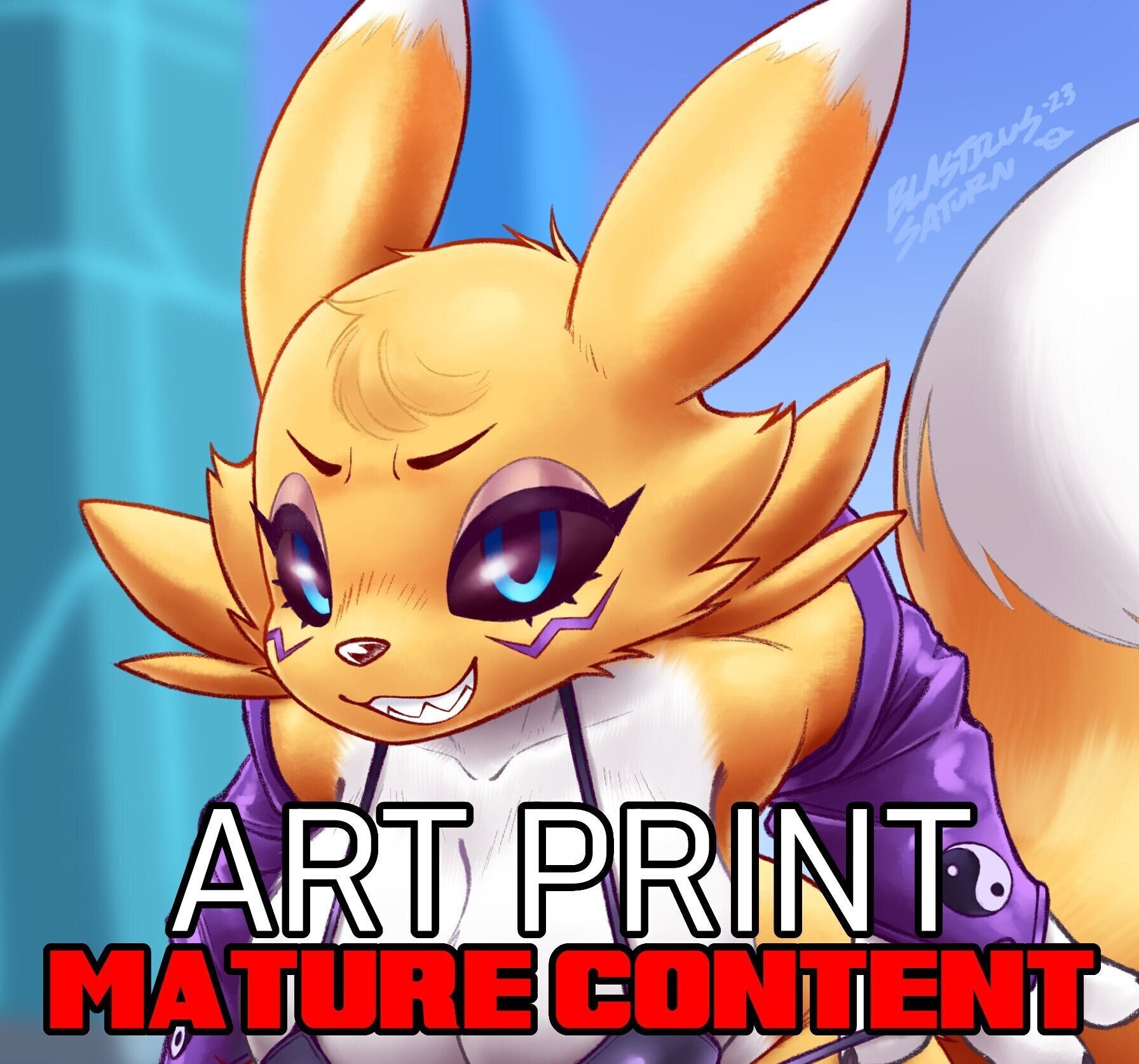Smug Rena - 10x10 Art Print - Mature