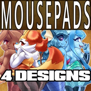 Cheeky BunnyGirls - Tappetini per mouse - Maturo - Set #1