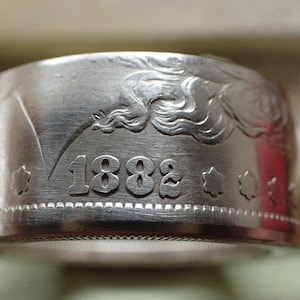 Morgan Silver Dollar Ring (Polished)