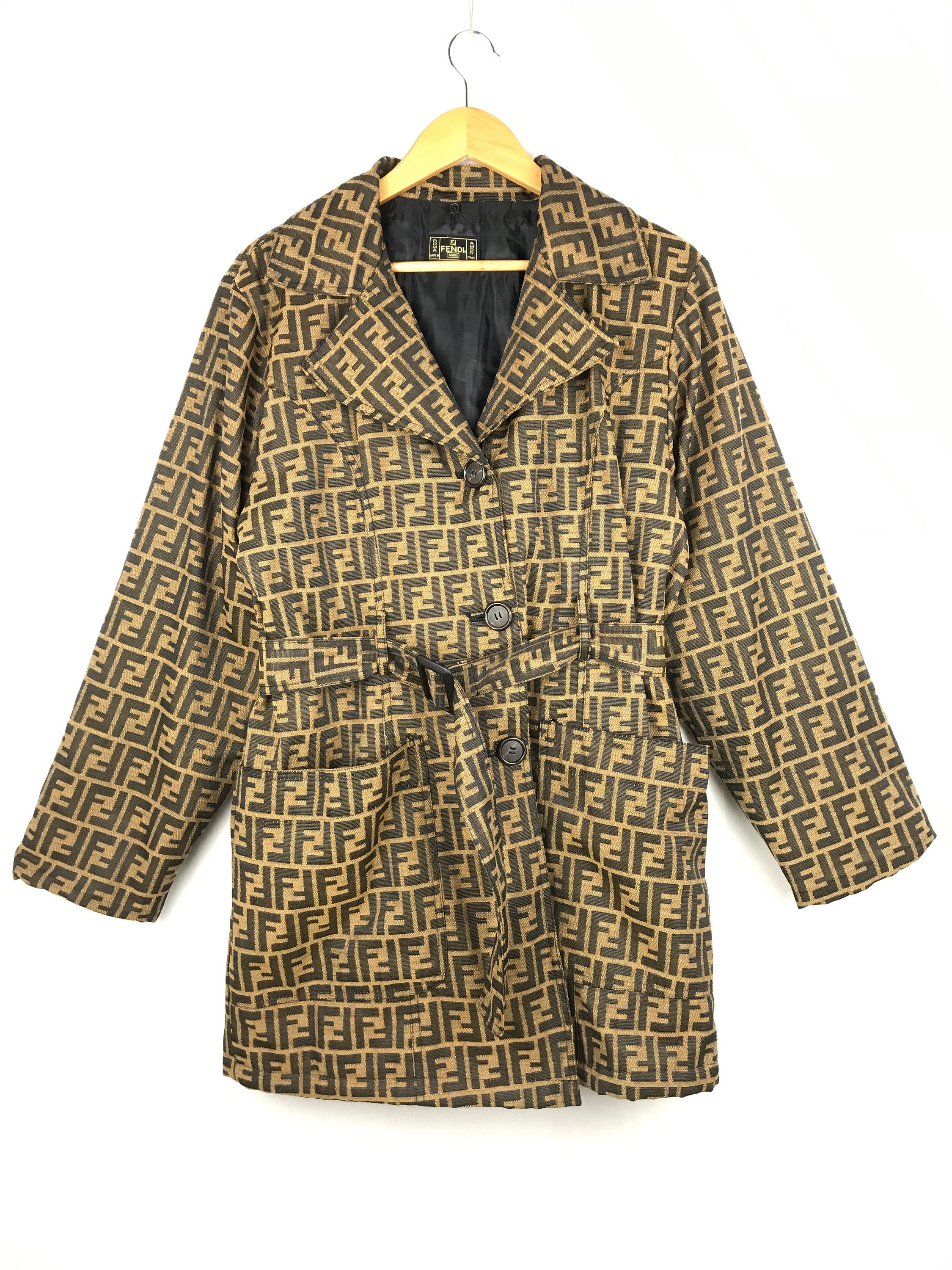 Dior x Stussy Monogram Reversible Trench coat one of one