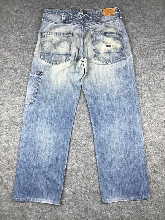 Vintage Levi's 213 Distressed Jeans Light Wash Levi - Etsy