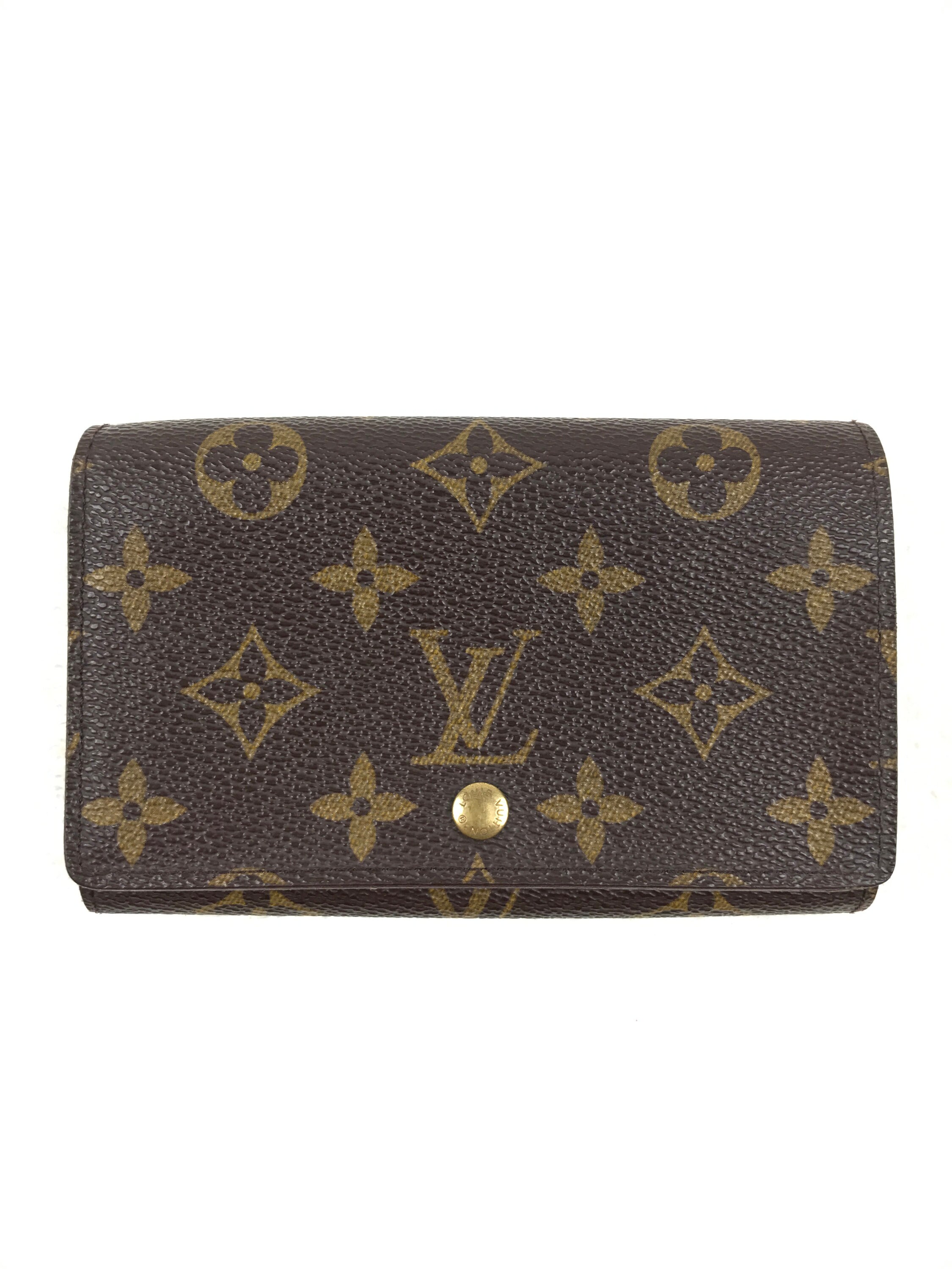 Louis Vuitton Tresor Monogram Porte-tresor International Wallet LV