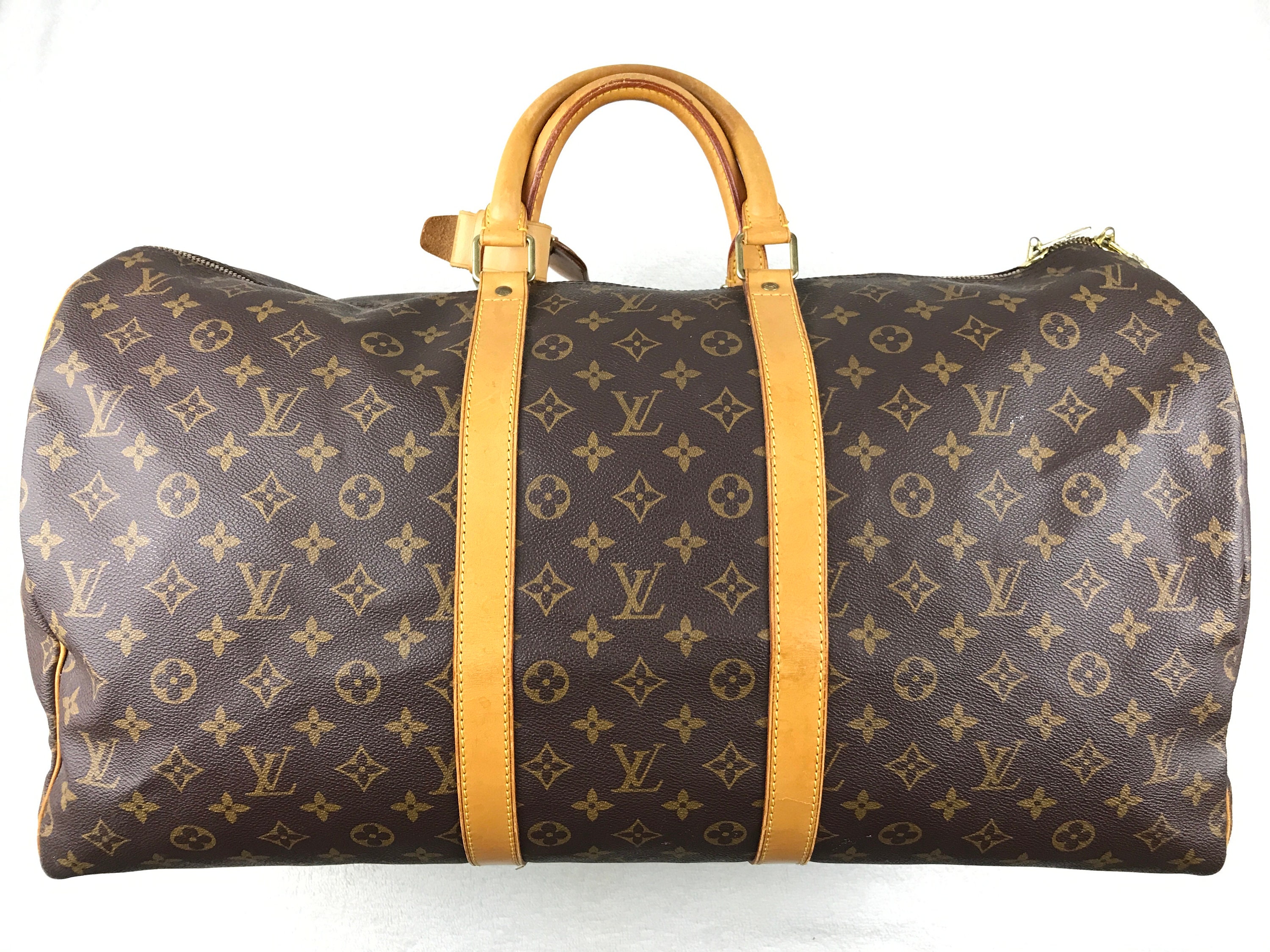 Louis Vuitton 2008 Pre-owned Monogramouflage Keepall Bandoulière 55 Travel Bag - Green