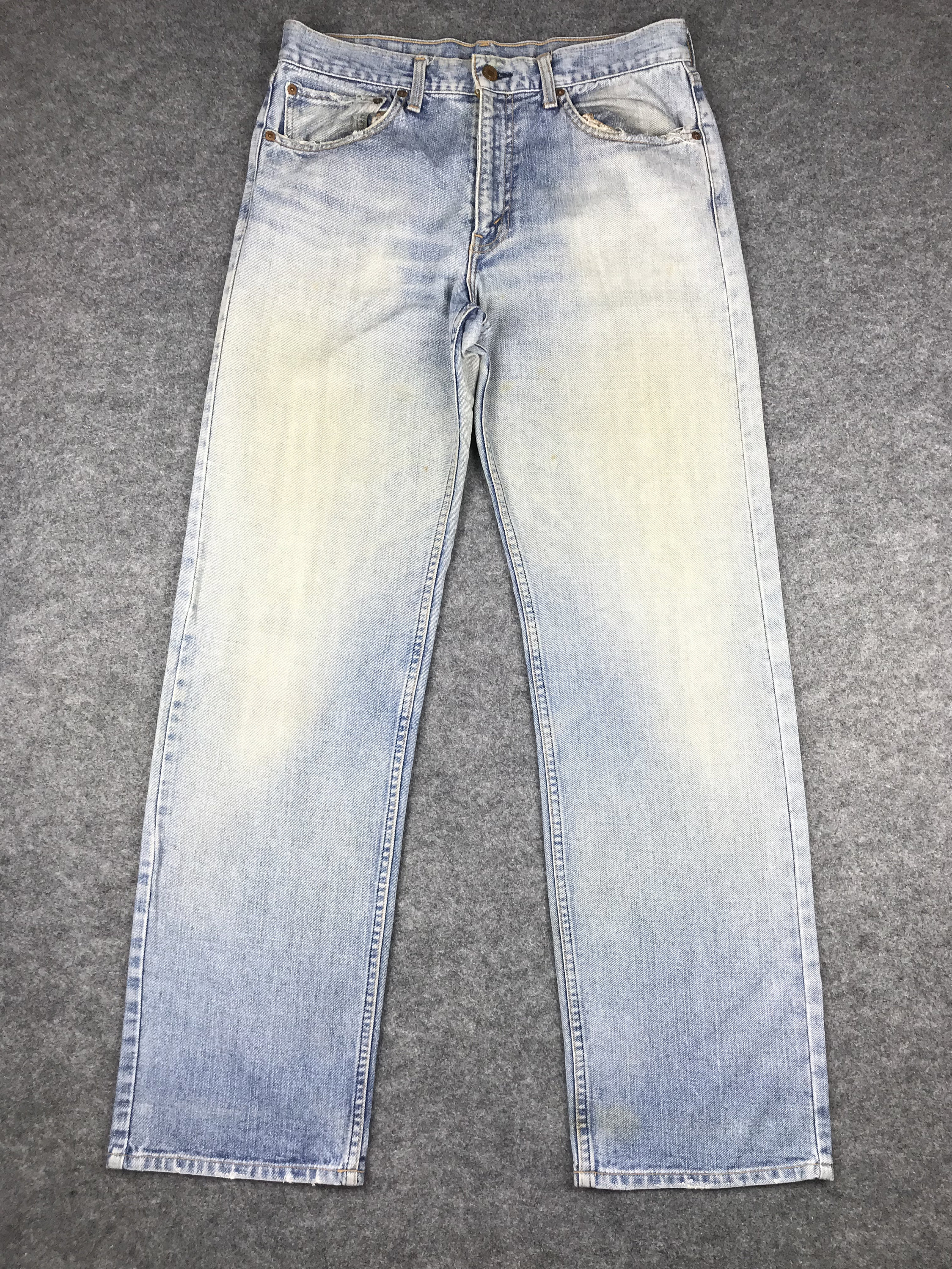 534 Distressed Jeans Light Wash Levi | Etsy
