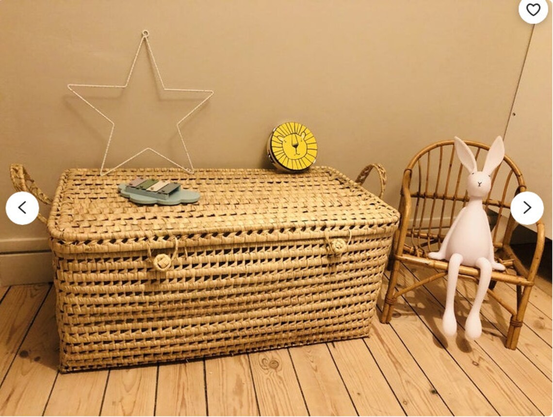 toy storage wicker