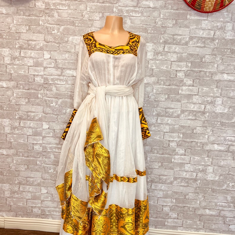 Ethiopian & Eritrean Traditional Dress hahilwe Kemis የሐበሻ - Etsy