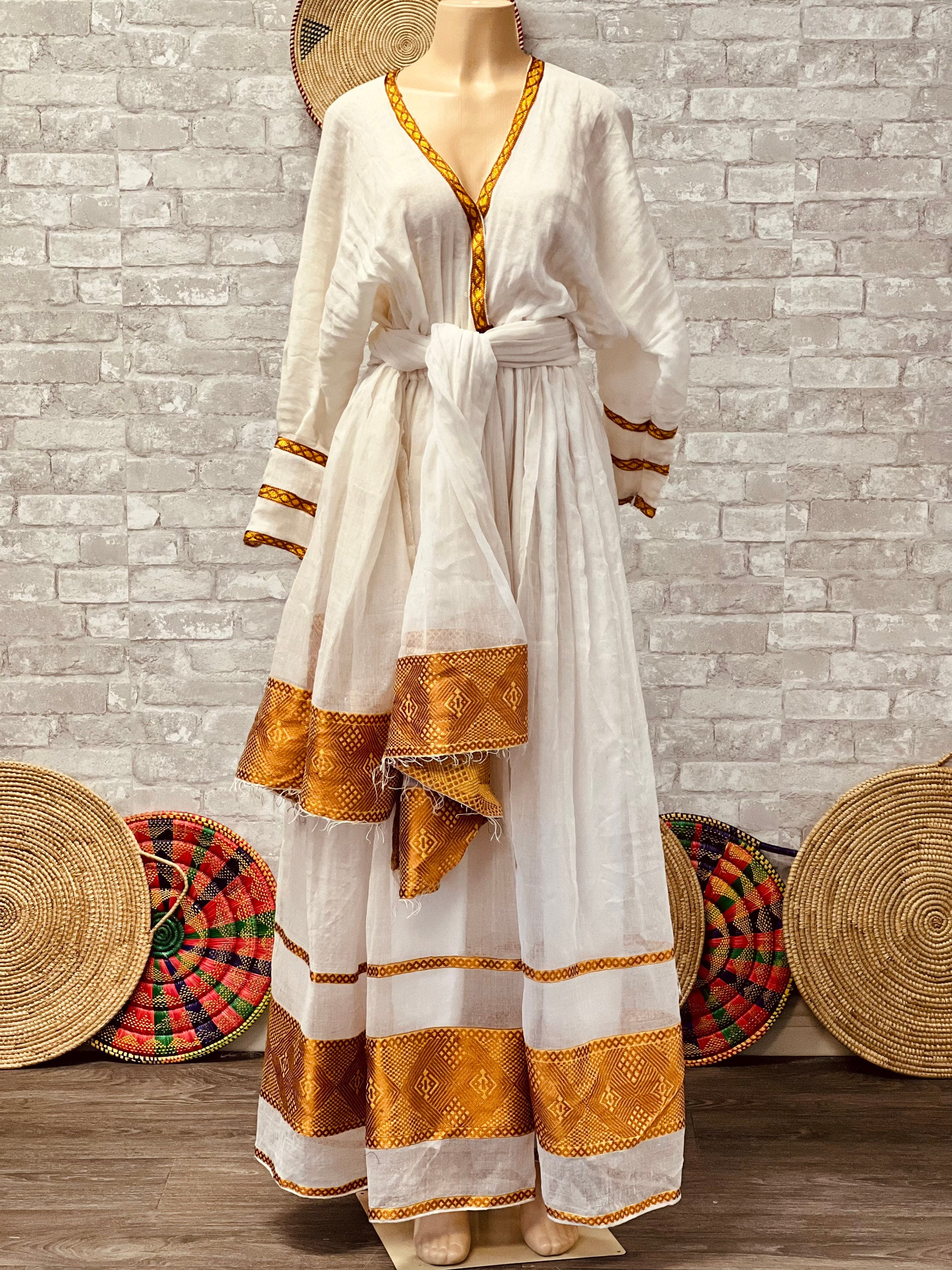 Ethiopian and Eritrean Traditional Habeshan Dress ethiopian - Etsy
