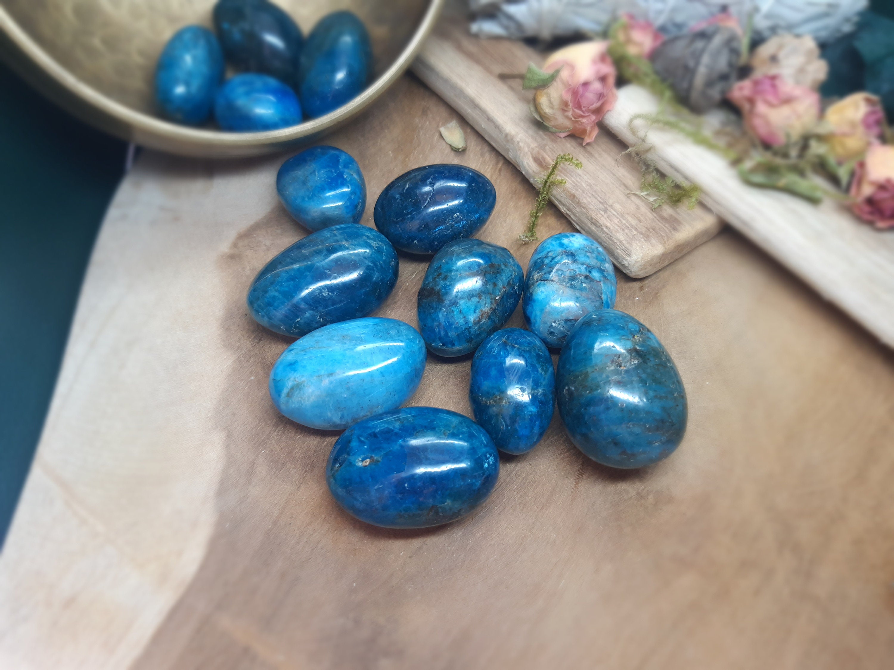 Apatite Aa Pierre Roulée