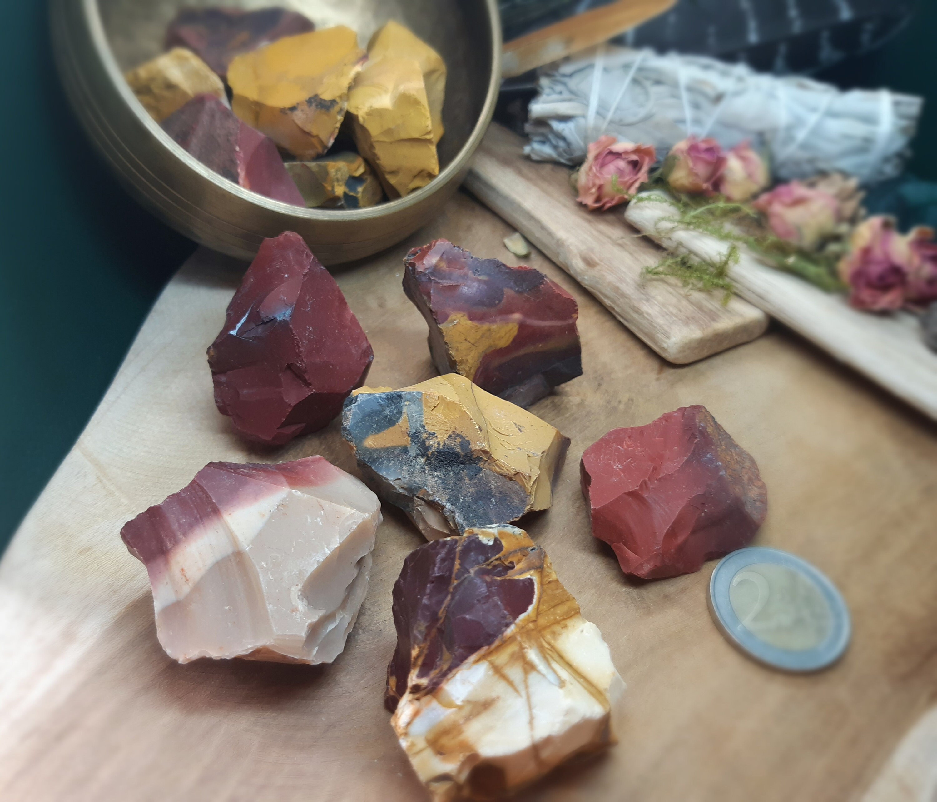 Jaspe Mokaite Bloc Brut