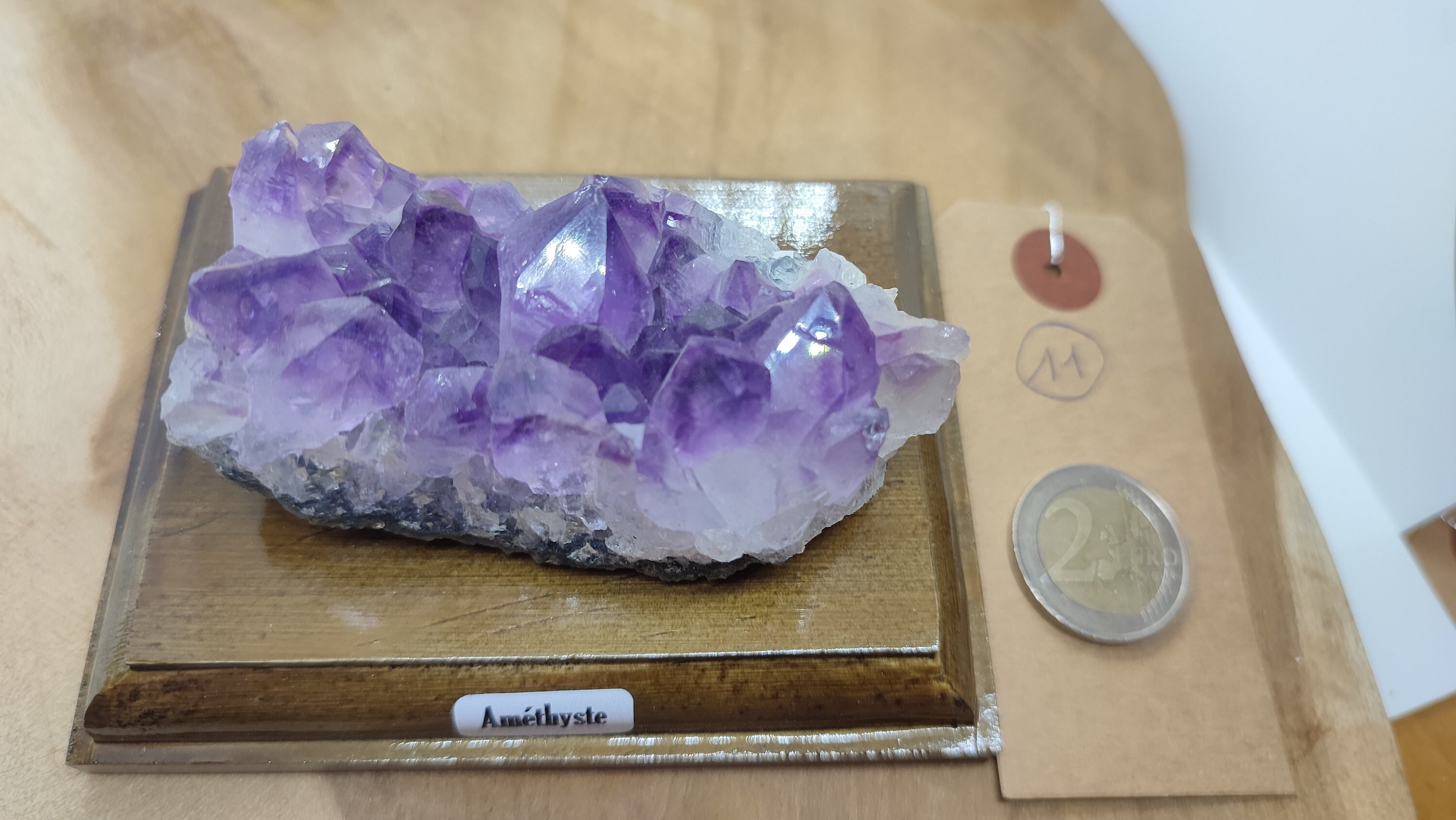 Druse d'améthyste A