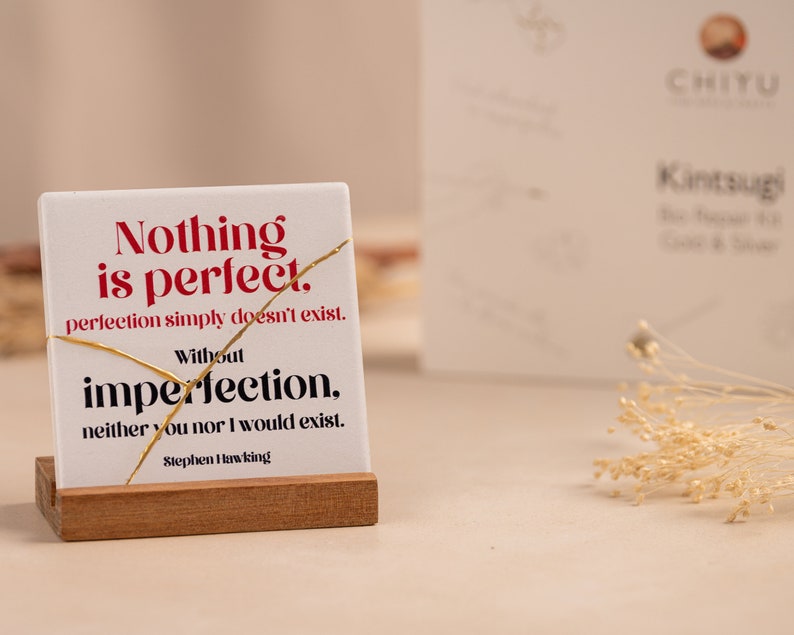 Gold kintsugi repair