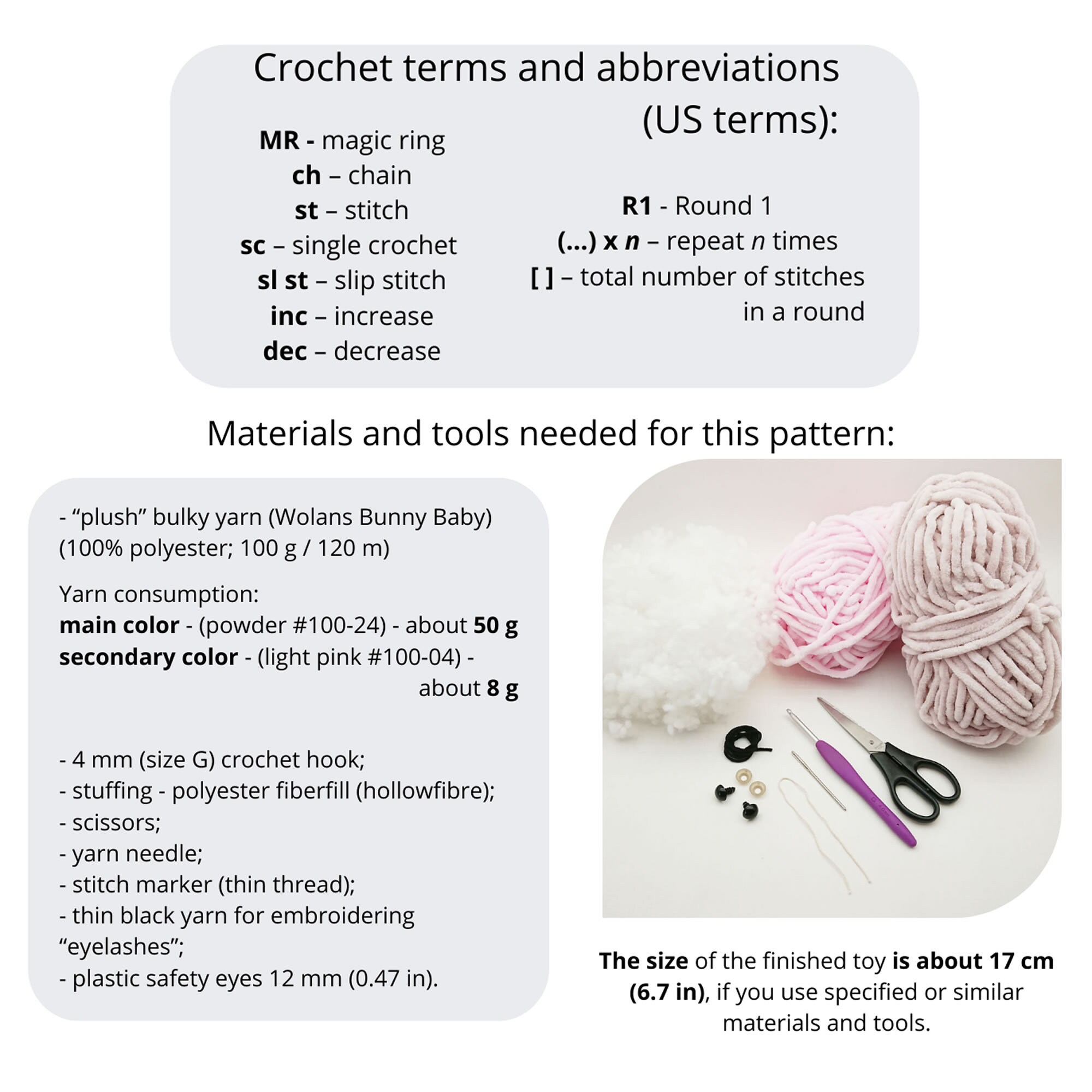 ELEPHANT Low Sew Crochet Pattern PDF. -elephant Ellie- - Etsy