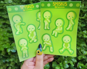 Smiski Sticker Sheets