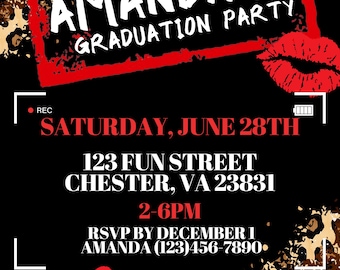 Jersey Shore Themed Party Invite - Digital File