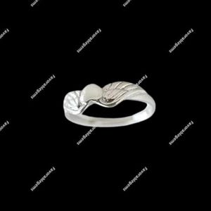 Winged Heart Ring • Sterling Silver Angel Heart Ring • Dainty Guardian Angel Ring • Celestial Love Jewelry • Spiritual Gift For Her