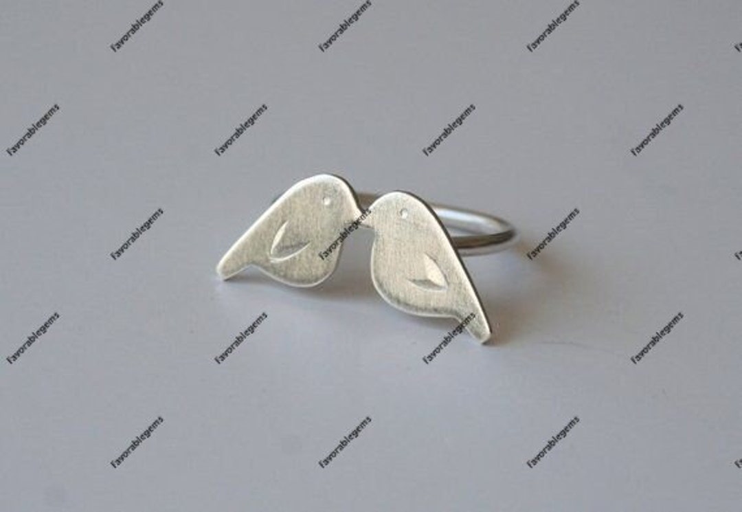 Lovebirds Ring 14K main image 1