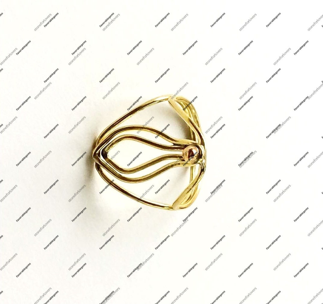 Vagina Ring in Sterling Silver Unique Ring Organic Design Ring Yoni ...