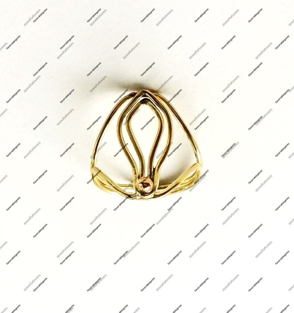 Vagina Ring in Sterling Silver Unique Ring Organic Design Ring Yoni ...