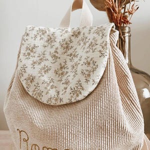 Personalized children's backpack