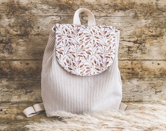 Sac à dos enfant personnalisé vanille