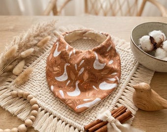 Baby-Lätzchen aus Bambusfrottee/Doppelgaze-Baumwolle, Geschenk zur Babyparty