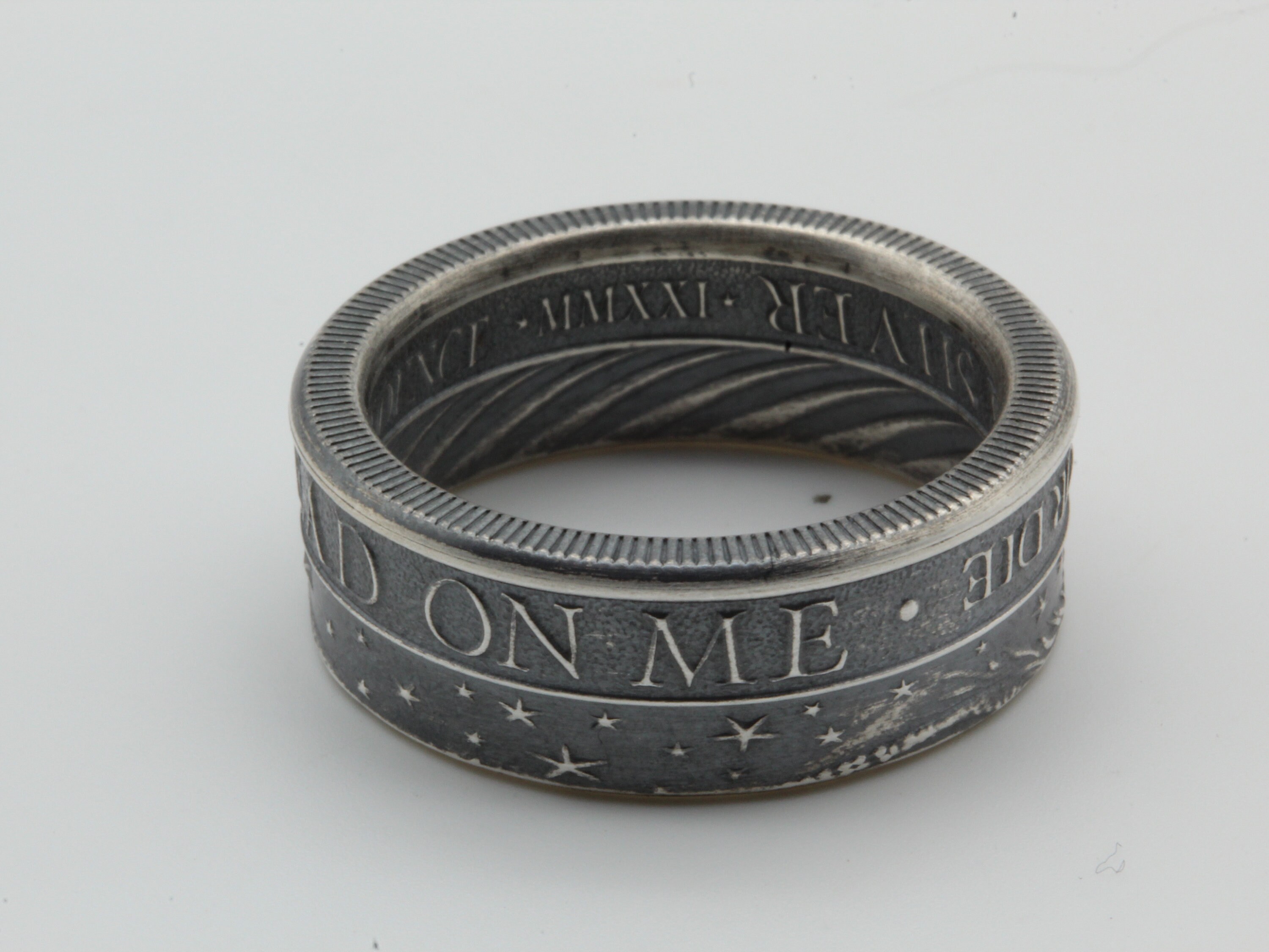 Nra Rings Don’t Tread on Me 1/2oz Silver Coin Ring NRA 2nd Amendment Live Free or ...
